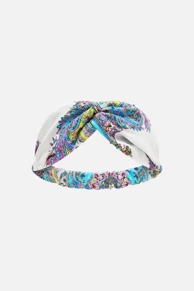 Camilla Woven Twist Headband Magic Carpet Ride In Multi