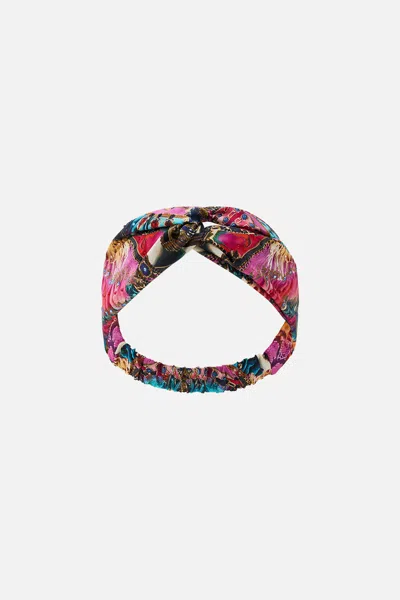 Camilla Woven Twist Headband Sahara Supernatural In Multi
