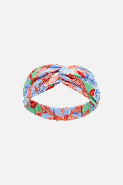 Camilla Woven Twist Headband Topkapi Pop In Multi
