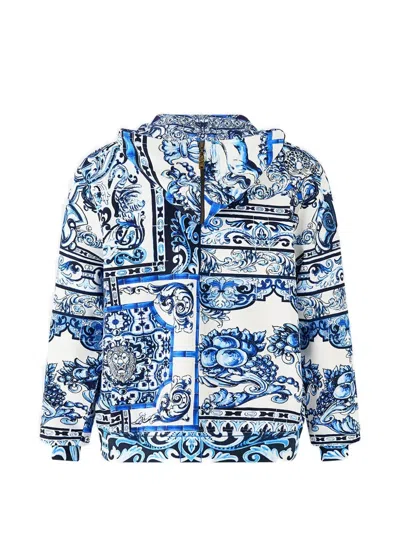 Camilla Zip-up Hoodie In White