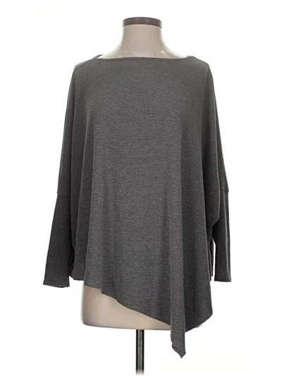 Pre-owned Camille & Co Poncho In Gray