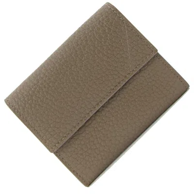 Pre-owned Camille Fournet Brown Leather Coin Purse/coin Case ()