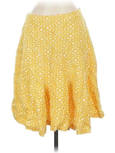 Pre-owned Camille La Vie Casual Skirt In Yellow