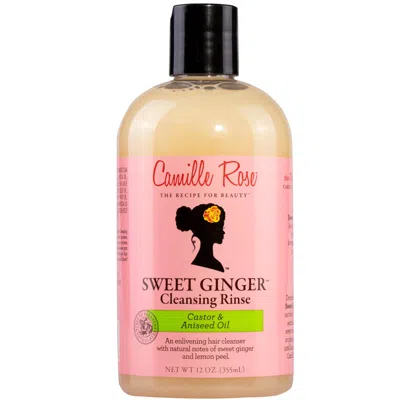 Camille Rose Naturals Sweet Ginger Cleansing Rinse Shampoo 355ml In White