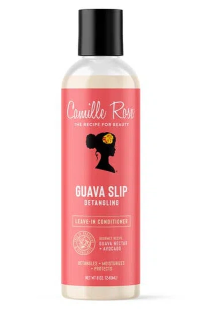 Camille Rose Naturals Guava Slip Detangling Leave-in Conditioner In Transparent