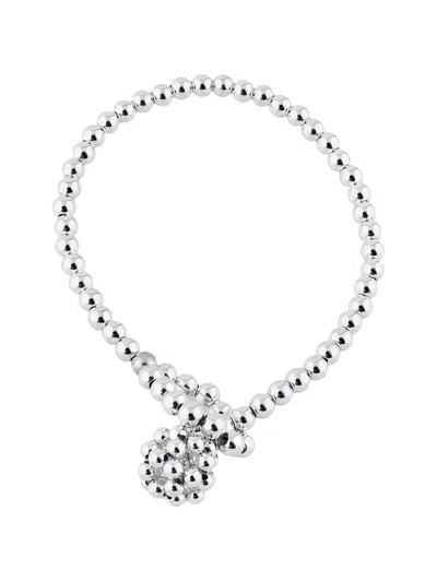 Camille Surault Mini Pippa Bracelet In Silver