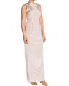 Camilyn Beth Amelia Ii Gown In Platinum Pink Bengaline In Multi