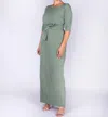 Camilyn Beth Jackie Gown Ii In Sage Green In Green