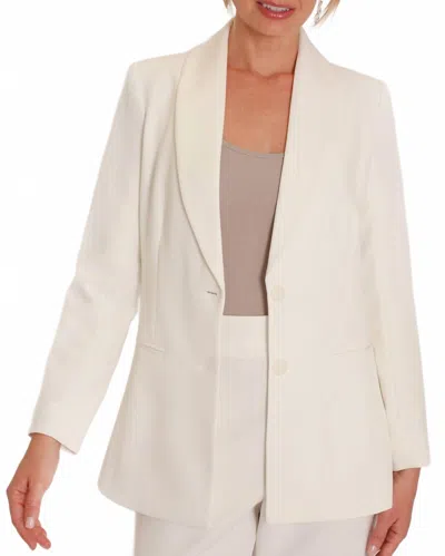 Camilyn Beth Parker Blazer In Ivory In White