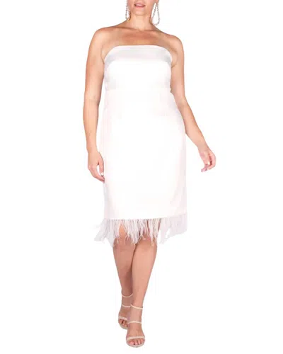 Camilyn Beth Sheila Dress In Ivory In Multi