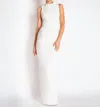 Camilyn Beth The Alexandria Gown Ii In Ivory In Multi