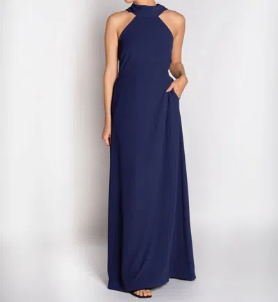 Camilyn Beth The Fae Gown In Navy In Blue