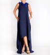 Camilyn Beth The Ginger Gown In Navy In Blue