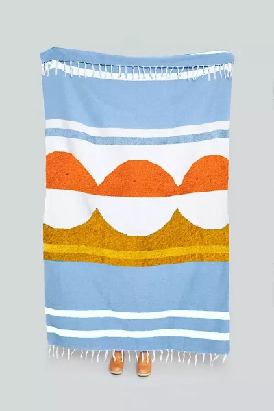 Caminito Luna Blanket Roll In Blue