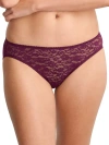 Camio Mio Allover Lace Bikini In Potent Purple