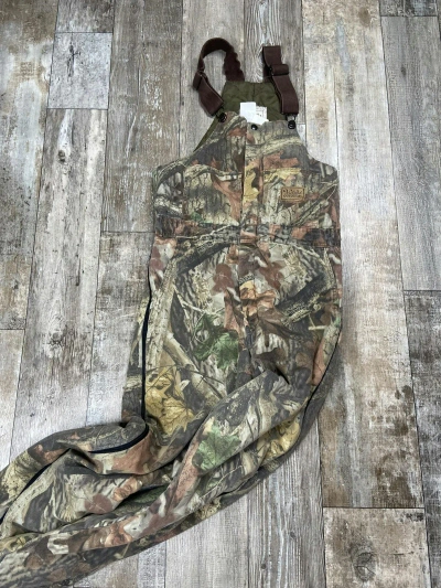 Pre-owned Camo X Made In Usa Crazy Vintage Walls Insulated Camo Overalls 30x30 Usa Y2k