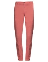 Camouflage Ar And J. Man Pants Brick Size 34 Cotton, Lycra In Red
