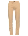 Camouflage Ar And J. Man Pants Camel Size 32 Cotton, Elastane In Beige