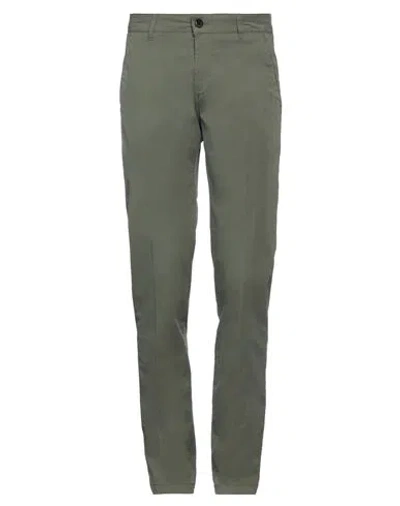 Camouflage Ar And J. Man Pants Military Green Size 31 Cotton, Lycra