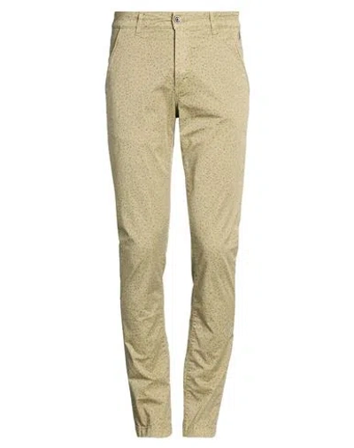 Camouflage Ar And J. Man Pants Sage Green Size 31 Cotton, Elastane