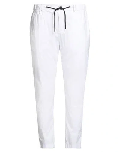 Camouflage Ar And J. Man Pants White Size 32 Cotton, Nylon, Elastane