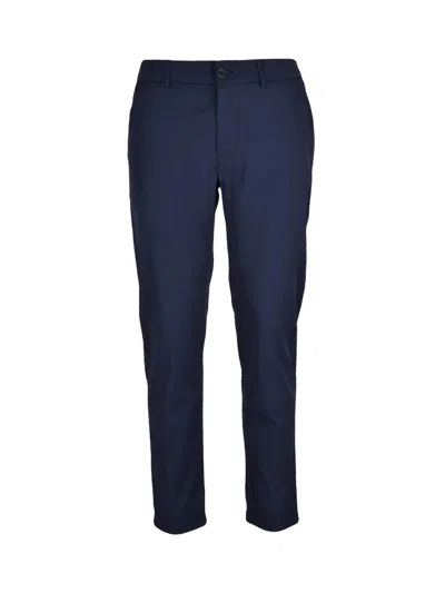 Camouflage Chinos Trousers Sand Blue In Black