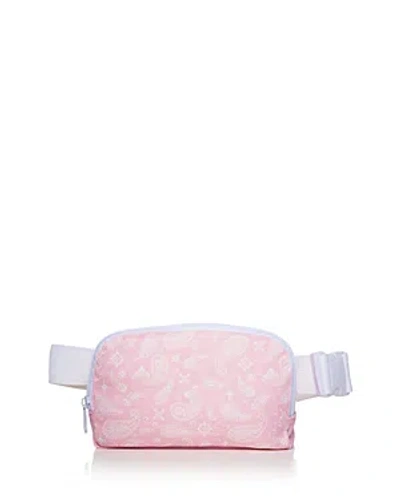 Camp Bloomingdale's Canvas Crossbody Fanny Pack In Pink Paisley