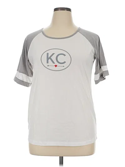 Pre-owned Camp David Short Sleeve T-shirt In Silver