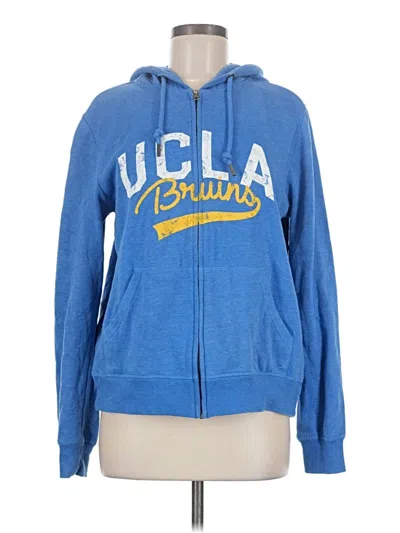 Pre-owned Camp David Zip Up Hoodie In Blue