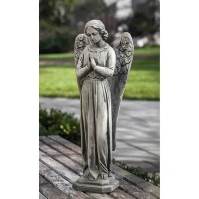 Campania International Angel Of Hope Statue In Gray