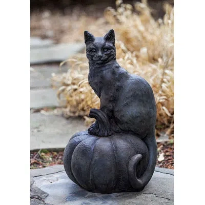 Campania International Animals Weather Resistant Garden Statue In Blue