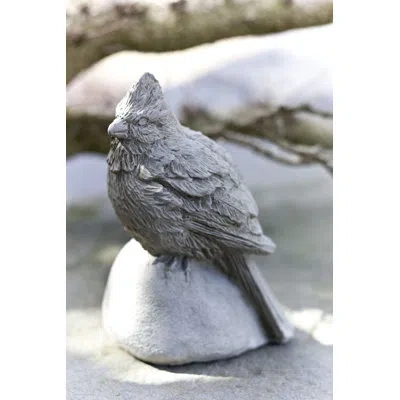 Campania International Cardinal Statue In Alpine Stone