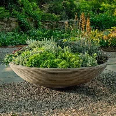 Campania International Enso Bowl, 36 Inch In Grey