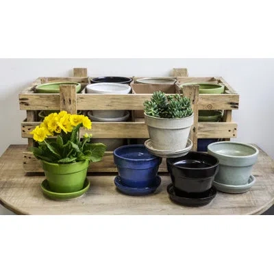 Campania International Garden Terrace 16-piece Ceramic Pot Planter Set