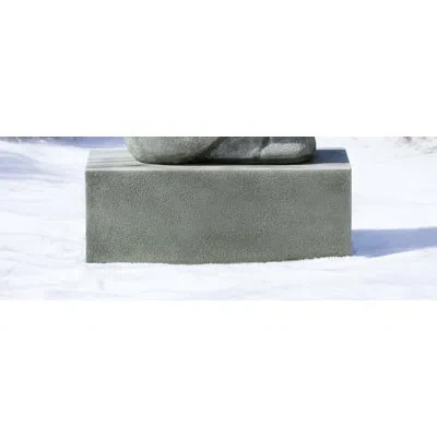 Campania International Low Pedestal In Terra Nera