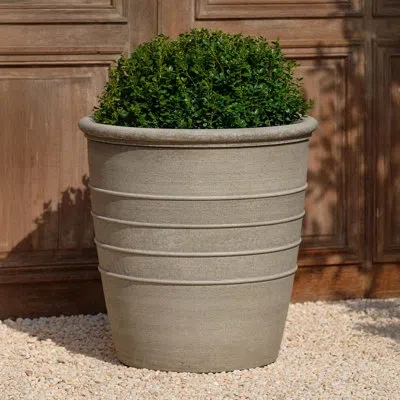 Campania International Mill Valley Planter, 24 Inch In Grey
