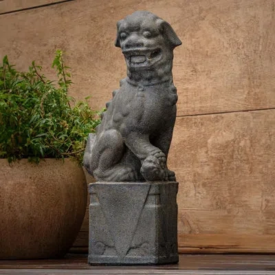 Campania International Nara Foo Dogs - Left Male In Gray