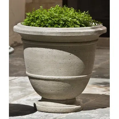 Campania International Relais Cast Stone Urn Planter In Copper Bronze