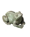Campania International Woodland Frog Garden Statue In Black