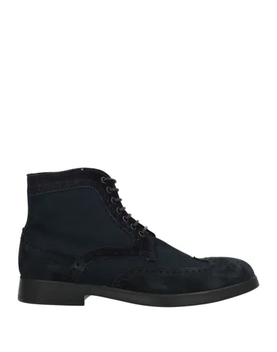 Campanile Ankle Boots In Blue