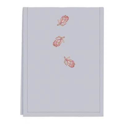 Campante Alcachofra Tablecloth Big Grey In Gray