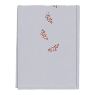 Campante Borboleta Tablecloth Big Grey In Gray