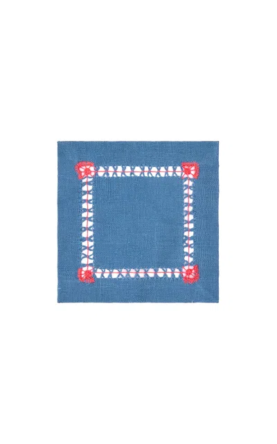 Campante Cocktail Napkins Açores Blue (set Of 4)