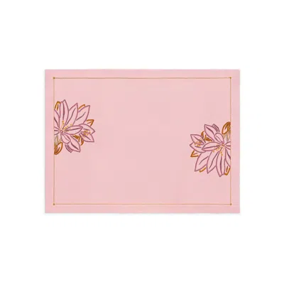 Campante Flor Placemat Pink