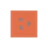 Campante Flor Tablecloth Small Orange In Orange