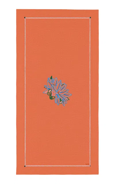 Campante Runner Flor Calendula Copper In Brown