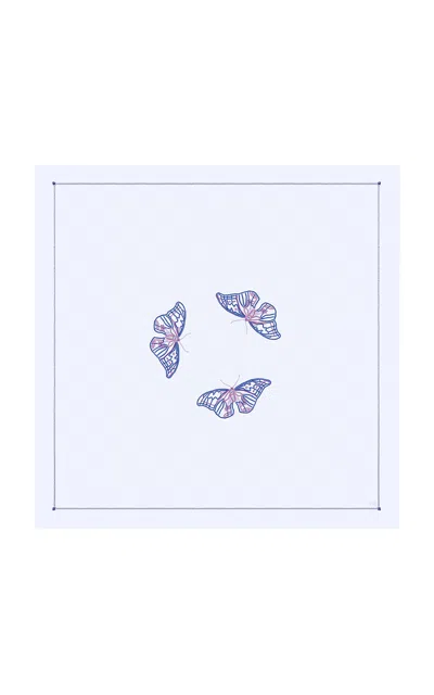 Campante Tablecloth Borboleta Moleanos White