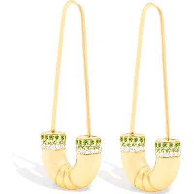 Campbell + Charlotte Crew Tube Earring In Gold