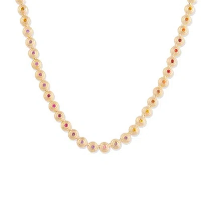 Campbell + Charlotte Evolve Link Necklace In Gold