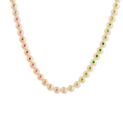 Campbell + Charlotte Evolve Link Necklace In Gold